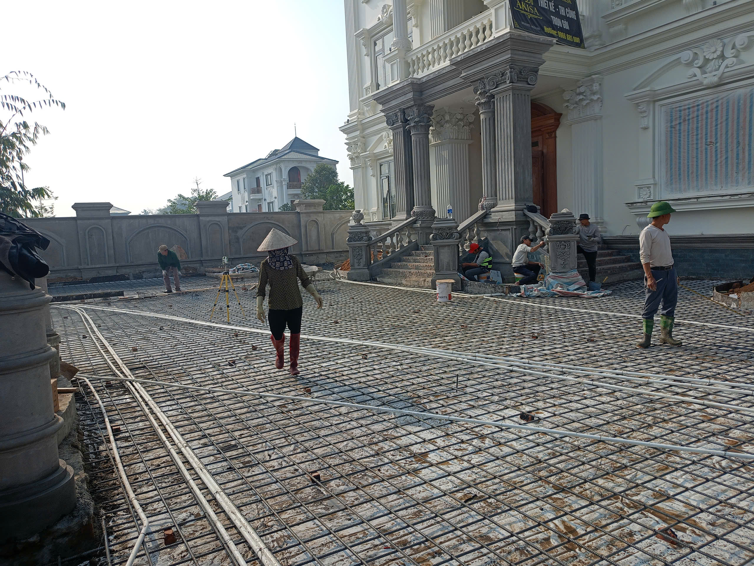 Lâu đài tân cổ điển kiến trúc Pháp