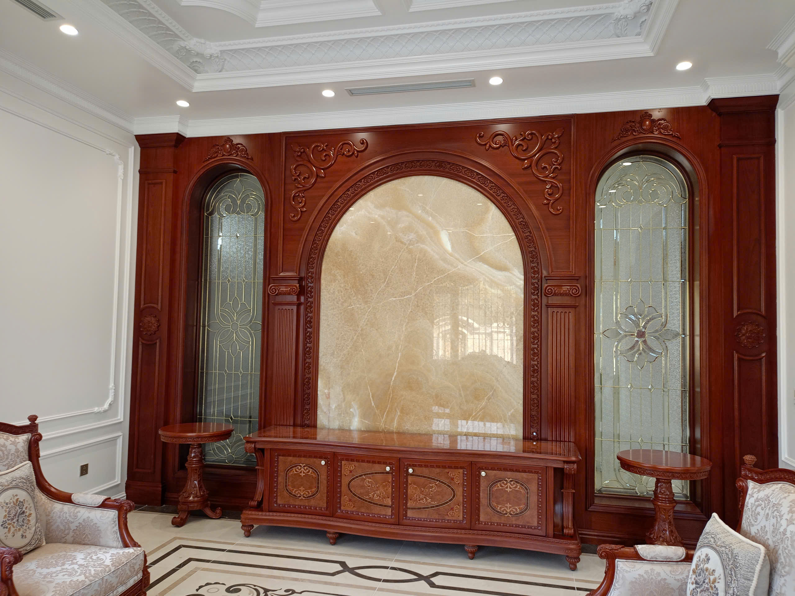 Lâu đài tân cổ điển kiến trúc Pháp