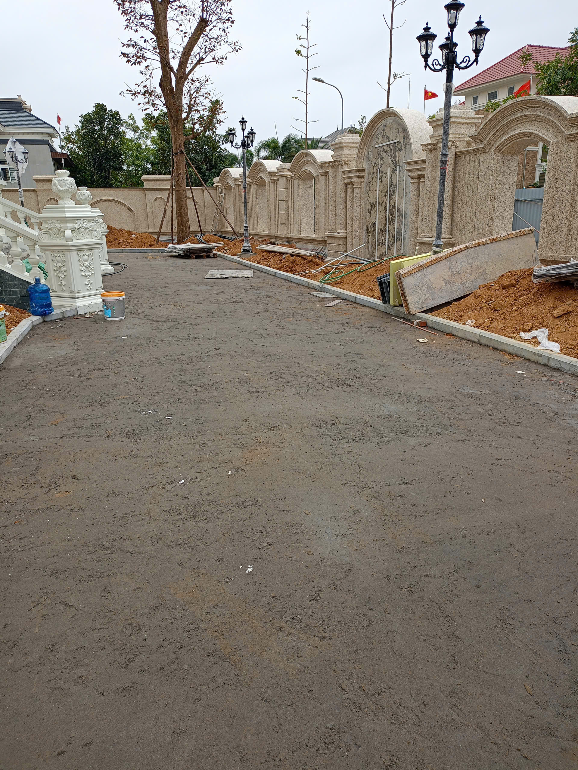 Lâu đài tân cổ điển kiến trúc Pháp